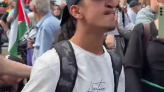 Mohammed incites Islamic crowd in Berlin.