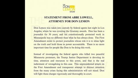 John Ward - Don Lemon Arrested