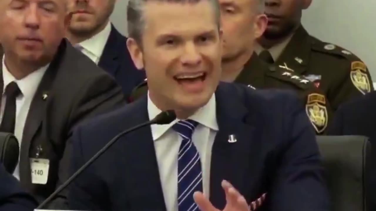 HEGSETH SPEAKS ON SPIRIT OF MILITARY AND REASON FOR RECRUITMENT NUMBERS