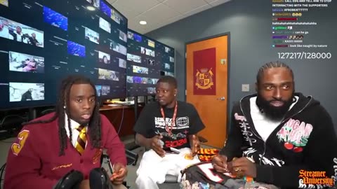 Kai Cenat Confronting Everyone In Streamer University...