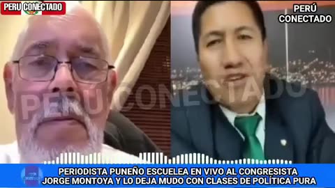 UN PERIODISTA PUNEÑO ENTIENDE MEJOR LA SITUACIÓN POLÍTICA, LAS INSTITUCIONES Y SU CRISIS