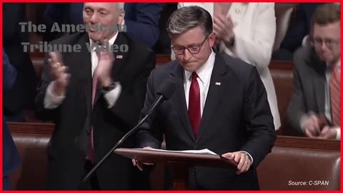 WATCH: Speaker Johnson Delivers Incredible Speech after Passing Trump’s BBB