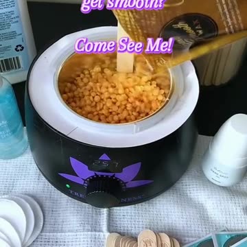 Melting Sexy Smooth Golden Allure Hard Wax | Florida Wax Prep by @CelestialEsthetixs