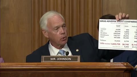 Senator Ron Johnson drops a truth bomb