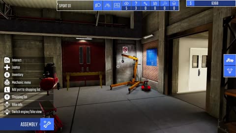 Biker garage mechanic simulator (switch 1) ep 2