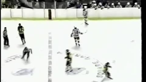 NHL 1983 PITTSBURGH PENGUINS AT NEW YORK RANGERS
