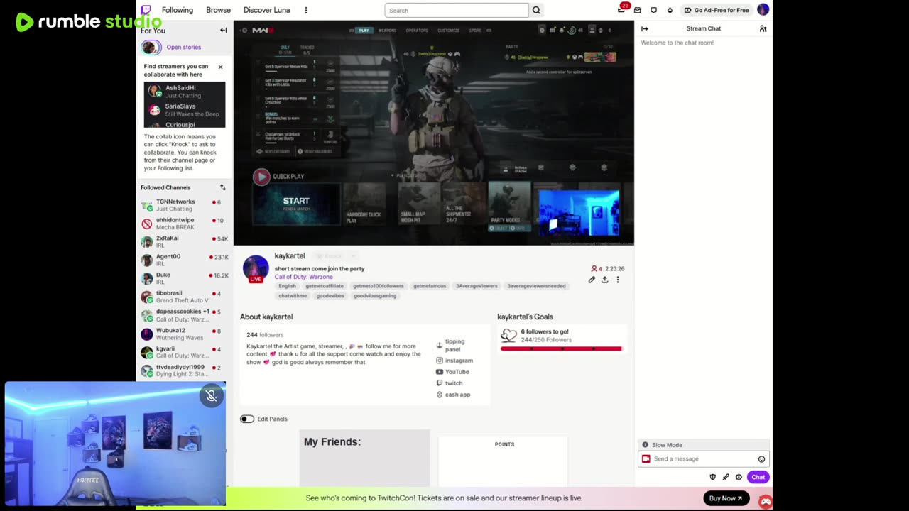 podcast join the live