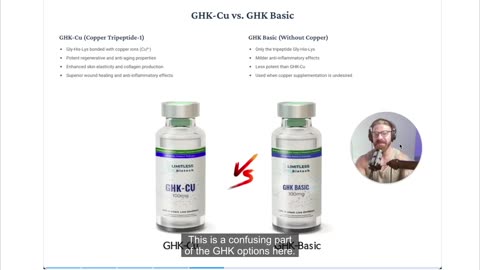 GHK-Cu Peptide Masterclass for Beginners (Slideshow)