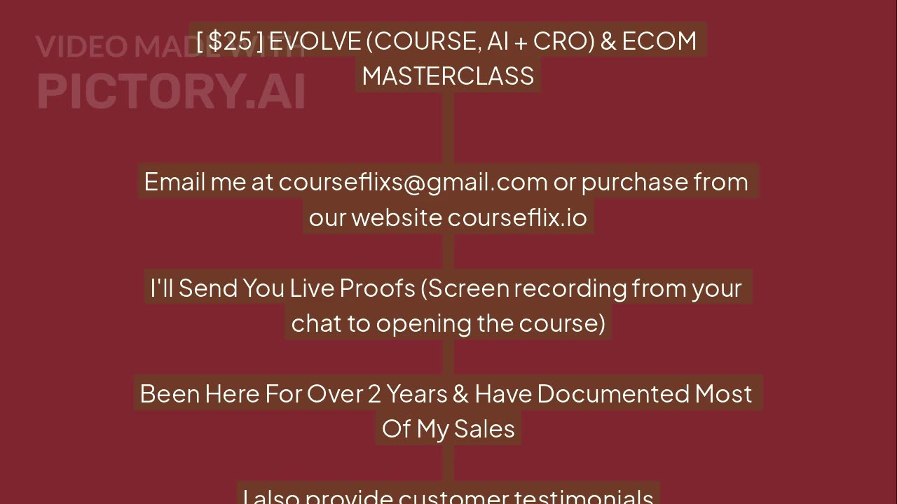 Download EVOLVE (COURSE, AI + CRO) & ECOM MASTERCLASS