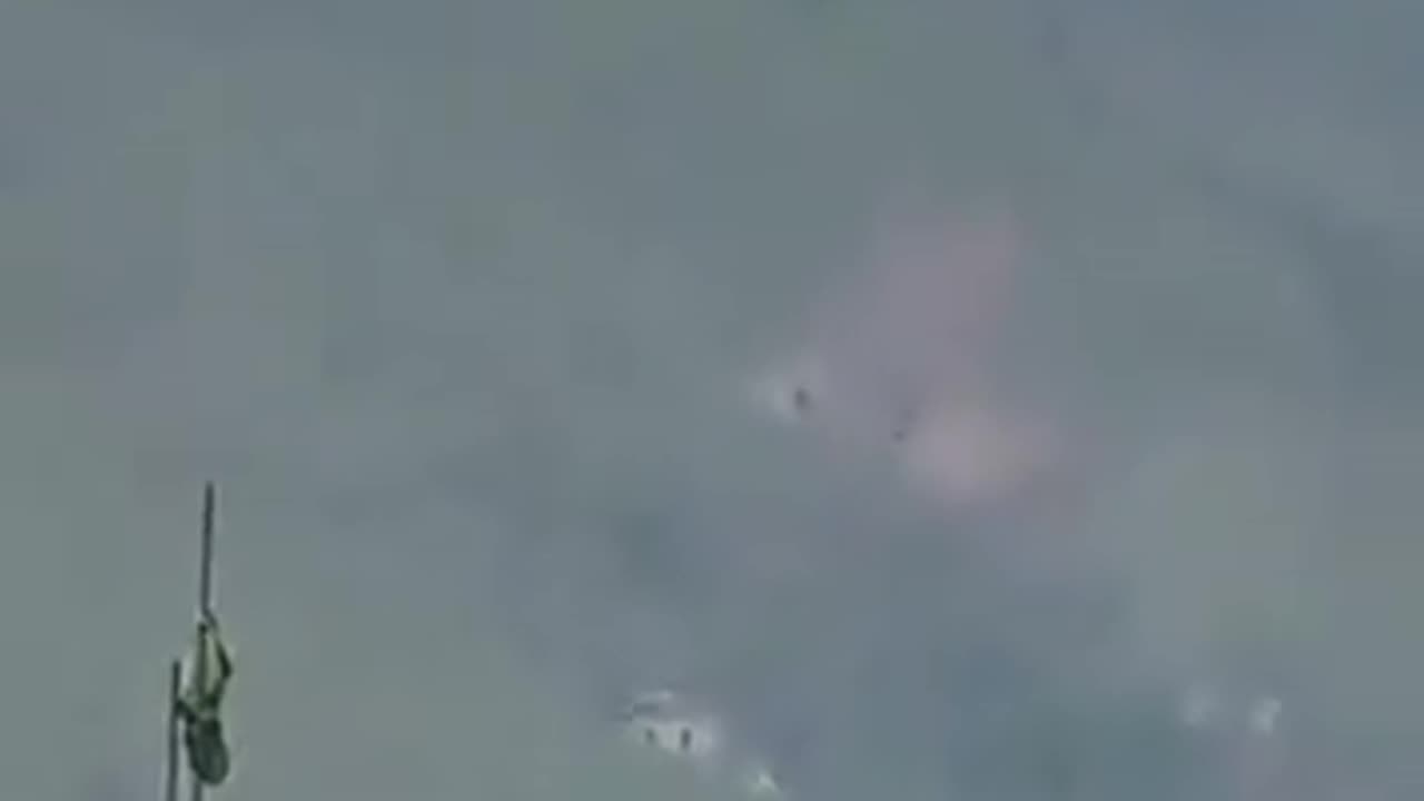Pakistan Army artillery is seen here targeting residential areas and villages around