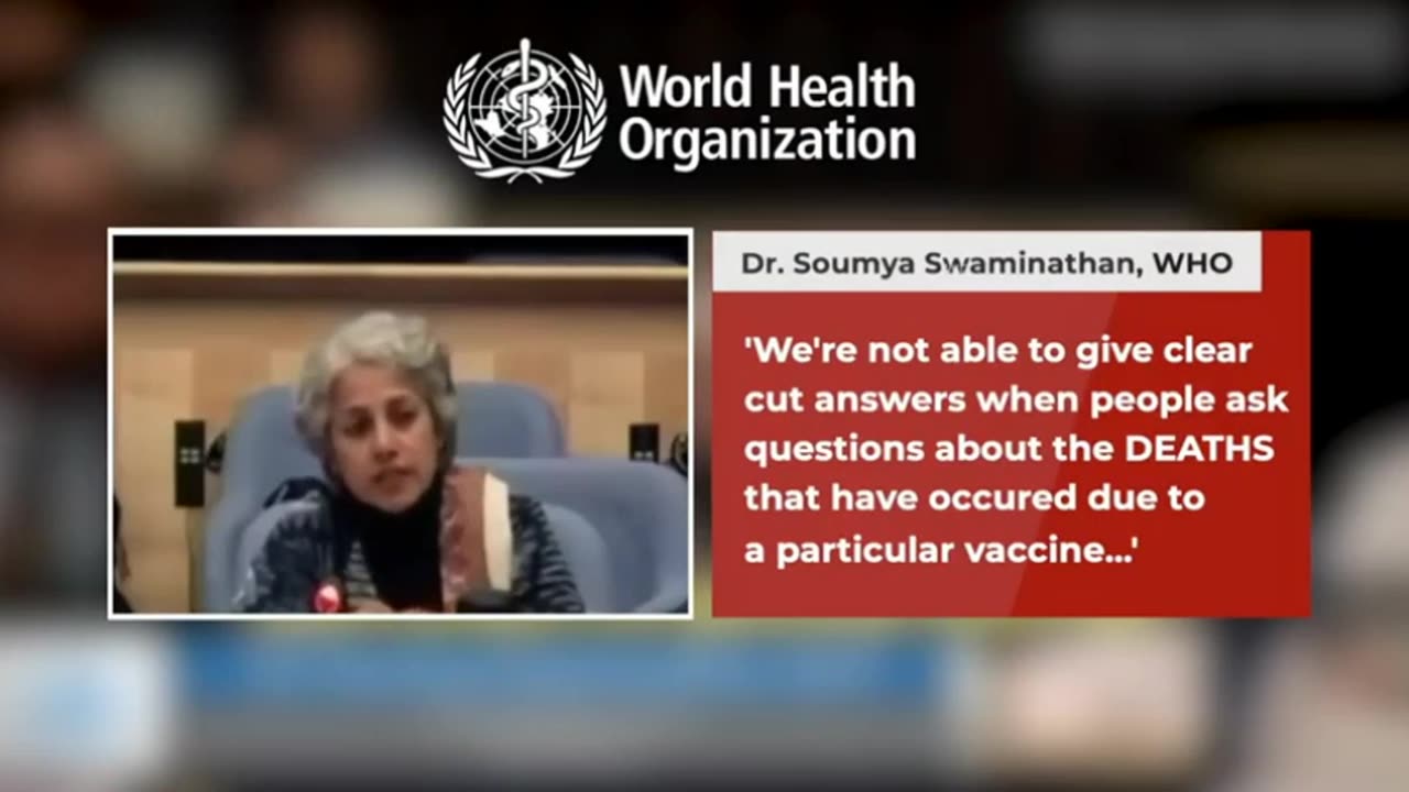 A clip straight from the WHO