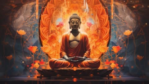 444hz MEDITATION FOR INNER PEACE AND HEALING VISUALISE MANIFEST LOVE AND ABUNDANCE BUDDHA