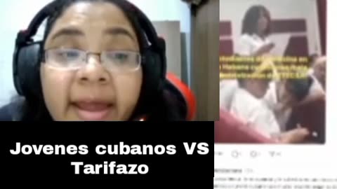 Jovenes cubanos VS Tarifazo