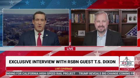 WATCH: RSBN Interviews Author of "The Woke Mind Virus" T.S. Dixon - 7/21/25