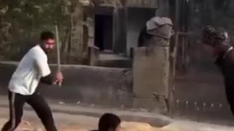 Prank with friend