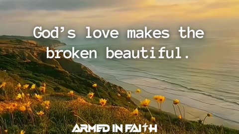 Brokenness is not the end—it’s the beginning of healing.