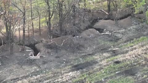 Ukrainian Garrison Abandoned Their Position After a Brief Skirmish