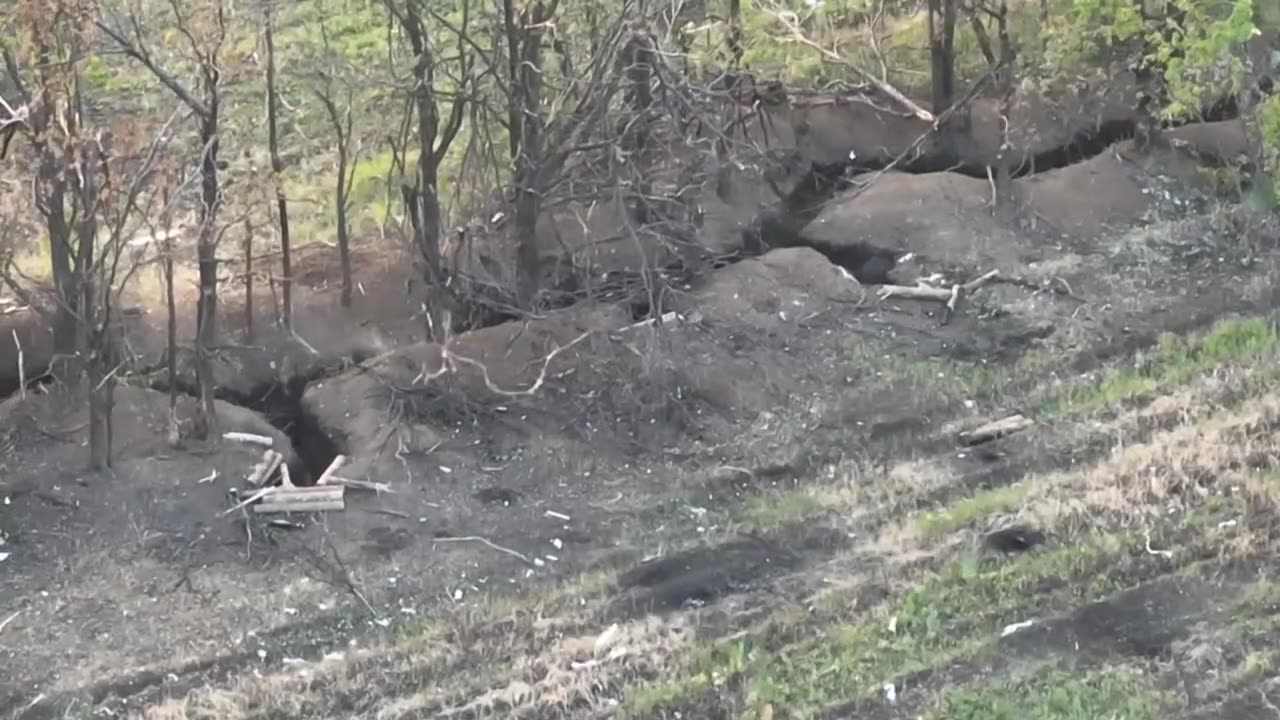 Ukrainian Garrison Abandoned Their Position After a Brief Skirmish
