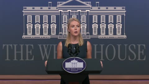 Press Secretary Karoline Leavitt Briefs Members of the New Media, Apr. 30, 2025