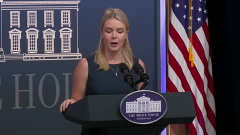 Press Secretary Karoline Leavitt Briefs Members of the New Media, Apr. 30, 2025