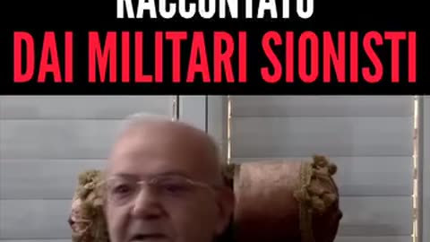 PALESTINA - PERSECUZIONE MILITARE: <<Alcuni militari israeliani rivelano le atrocità perpretate ai palestinesi per volontà degli amici di Salvini>>