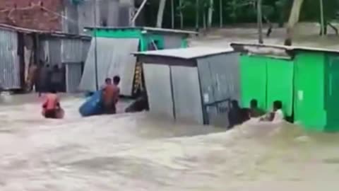 🌊 Flood Disaster in Bangladesh 💔 Pray for All
