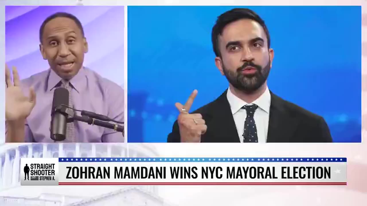 Stephen A Smith Likes Zohran Mamdani But Has Concerns