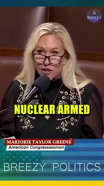 MTG Speaks Up Against israel