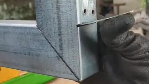 The 90-degree corner joint trick. Does this still require welding?