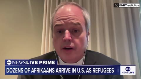 Episcopal Church Bishop Sean Rowe says it will not assist in resettling White South African refugees
