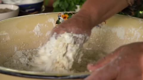 Homemade Beef and Potato Stuffed Breads Village Style Recipe_part3
