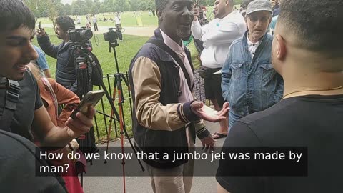 Preacher Daniel Wastes His Time With A Nothing Believer Wearing An Ankh At Speakers Corner