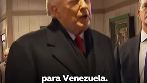 Trump: "Tenemos una presencia muy sólida en Venezuela"