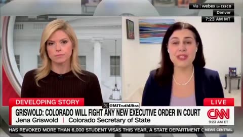 Colorado Secretary of State, Jena Griswold says President Trump is lying about Mail in Ballot’s