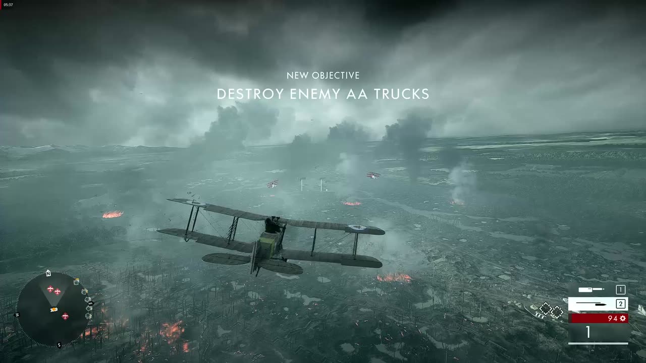 🎮Battlefield 1: Silence That AA Guns