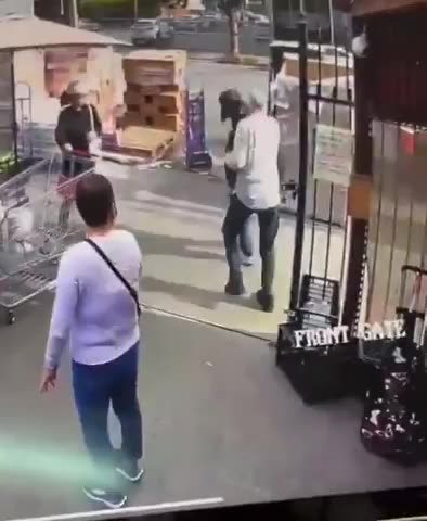 Negro Brute Attacks Elderly Asian and White Man in Oaklands Chinatown Region