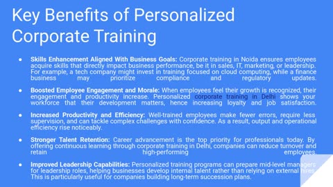 Unlock Potential: How Tailored Corporate Training Drives Employee Development