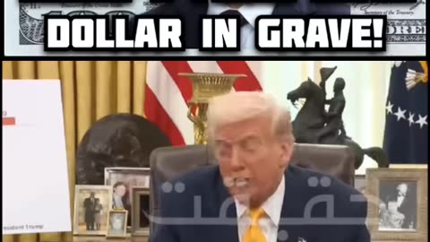 trump nailing coffin on american dollar