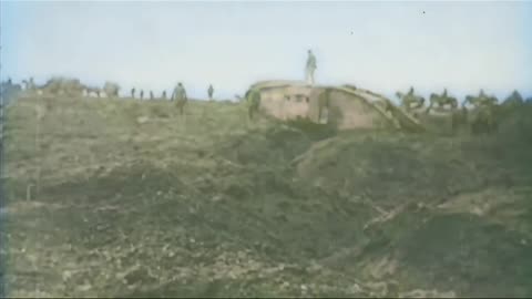 Battle of Arras cambrai road tank