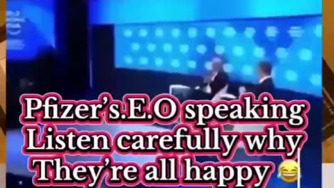 Listen very carefully to what Pfizer CEO Albert Bourla says at The World Economic Forum