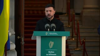 Volodymyr Zelenskiy & Irish PM Micheál Martin Discuss Ukraine Crisis and International Aid - December 2, 2025