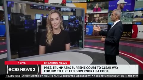 Trump asks Supreme Court to allow Lisa Cook firing