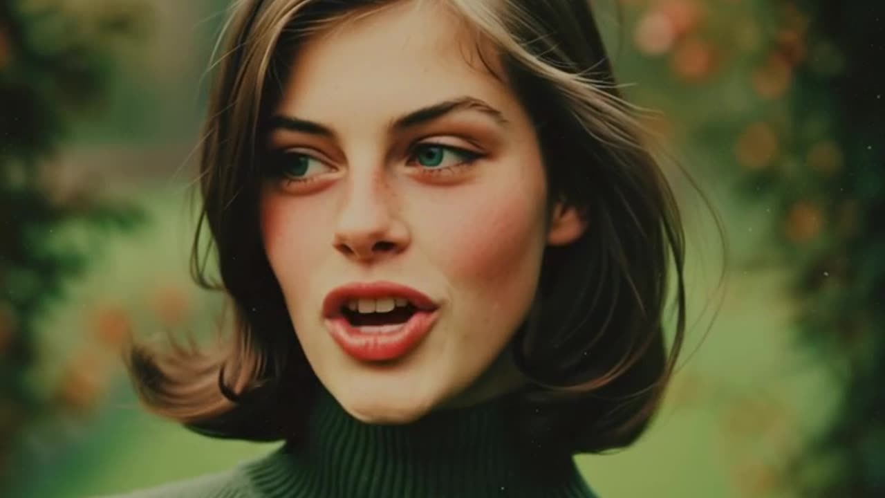 The video is made with AI, it may be artificial