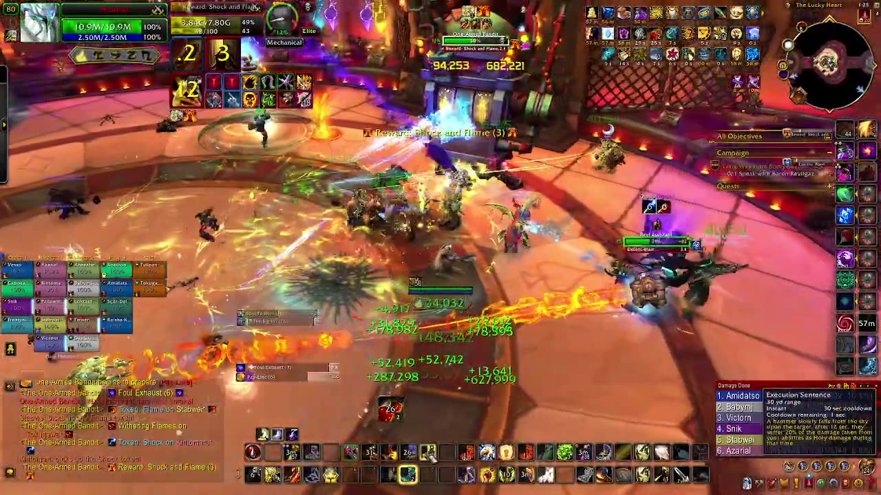 World of warcraft raiding! fresh heroic and 2x vault opening!