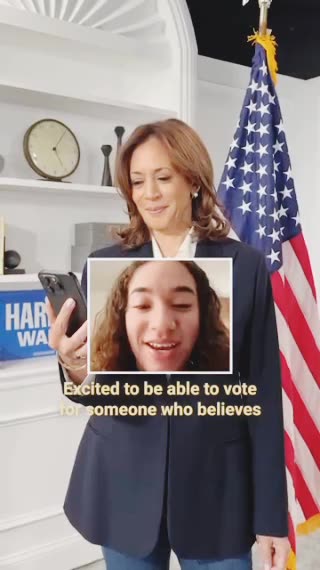 Kamla Harris struggling more in US election and connect to the fans