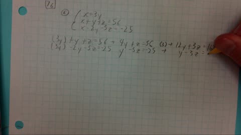 Saxon Algebra 2 Lesson 76 (a)