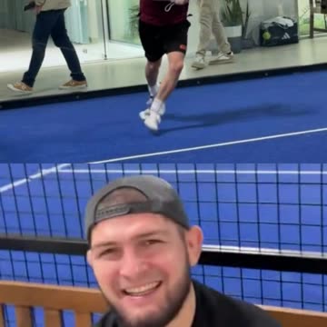 Khabib Nurmagomedov Trolls Andres Iniesta by Shouting “Hala Madrid”