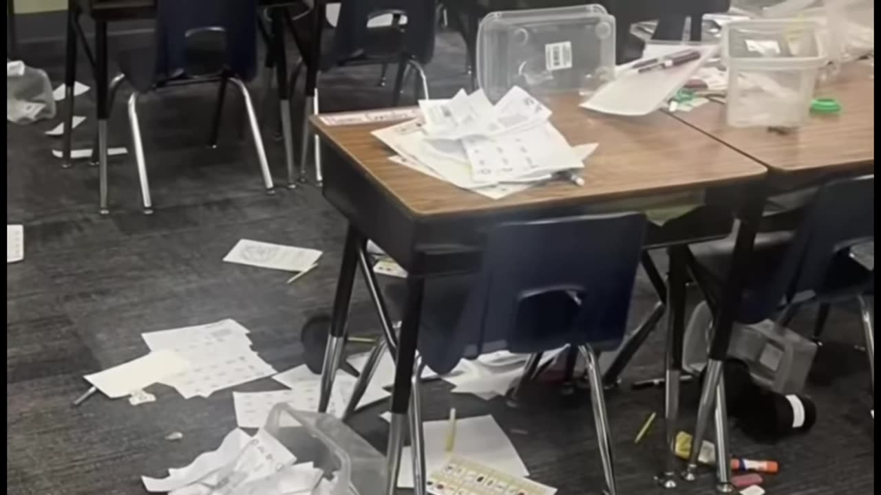 Students Rewarded for Trashing Classrooms