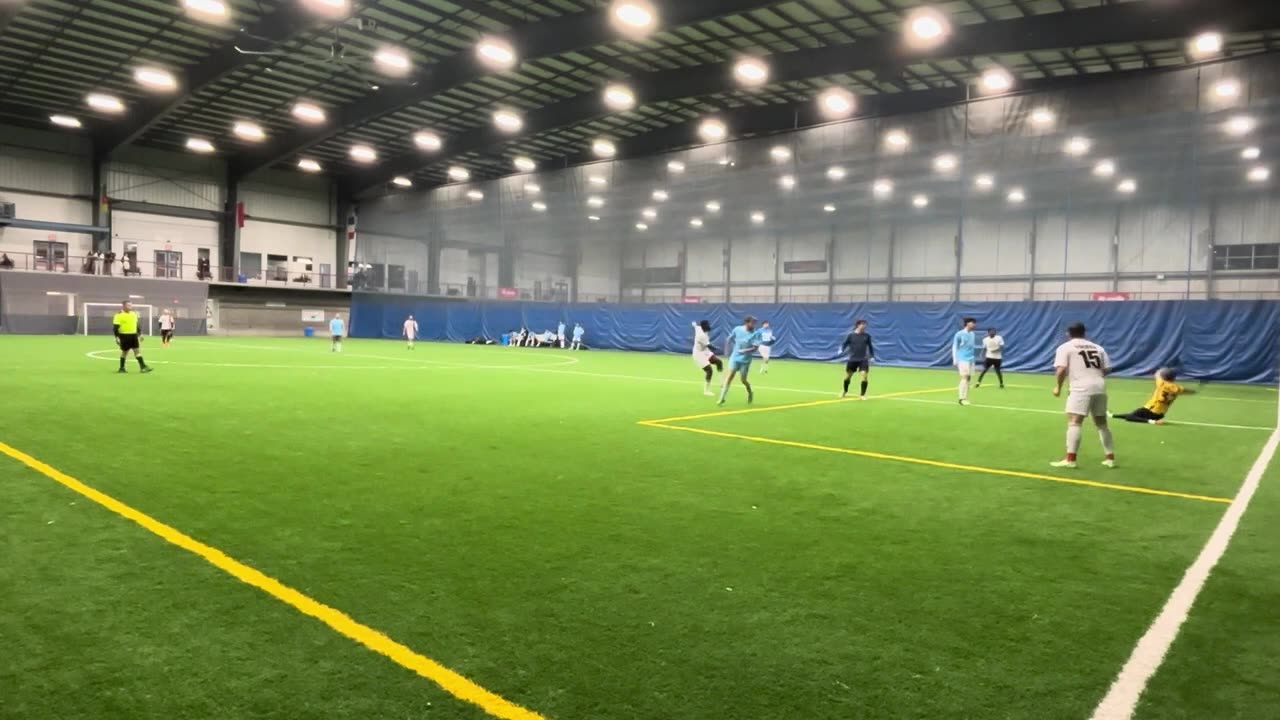A FAST BREAK CAPPED OFF WITH A ROCKET!