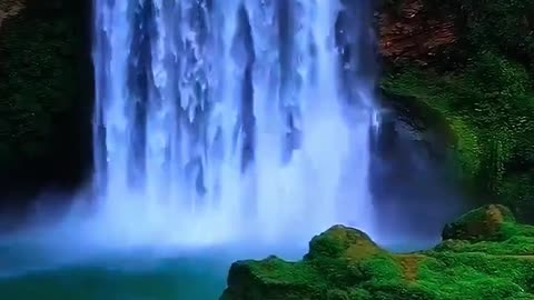 Amazing waterfalls you can't stop watching it loving it too